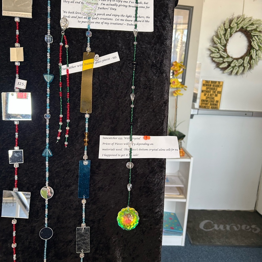 Colorful Beaded Suncatcher